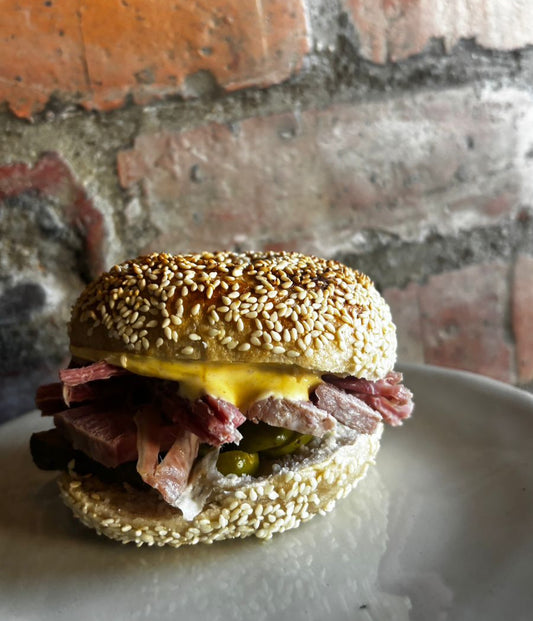 Salt Brisket Beigel